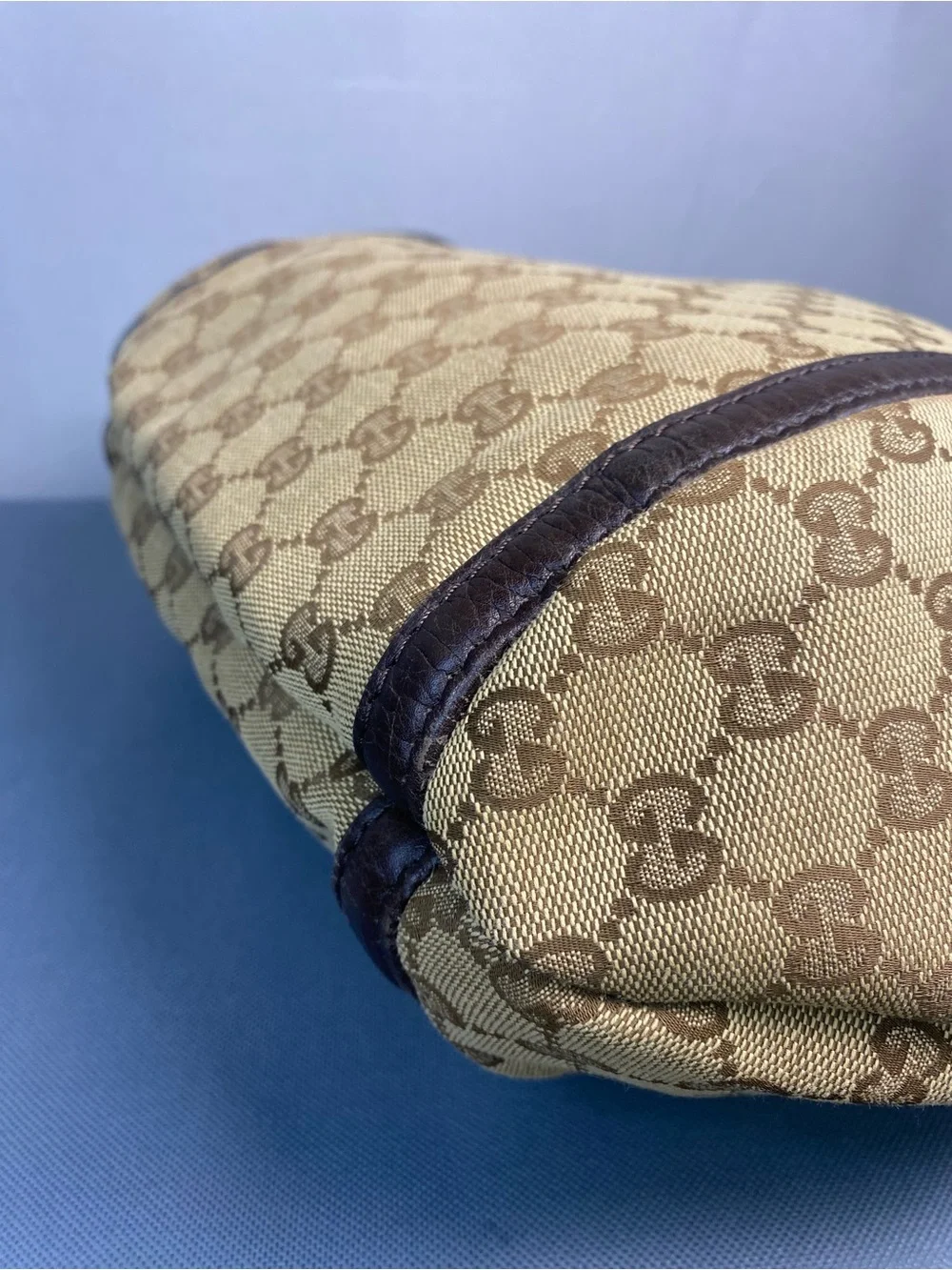 ✨️GUCCI GG Canvas Techno Horsebit Hobo Bag